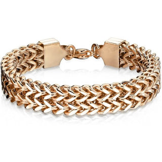 Catena a grano oro rosa