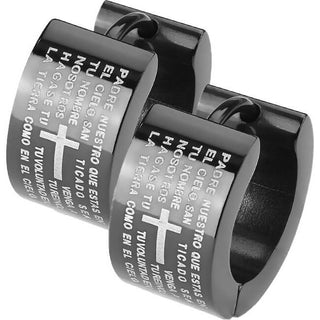 Nero con preghiera "Our Father" Clicker
