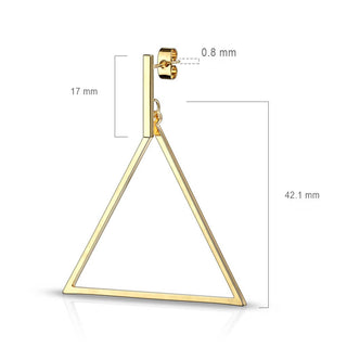 Pendente a triangolo
