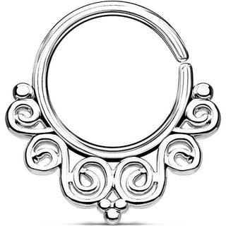 Anello Piercing Vintage Pieghevole