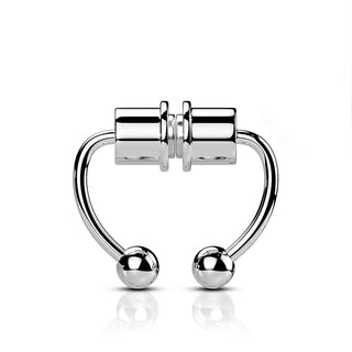 Finto al Naso Chiusura a magneti per setto  Calamita