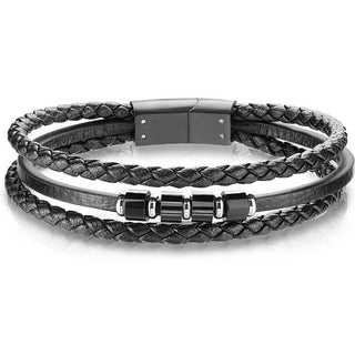 Nero intrecciato Calamita