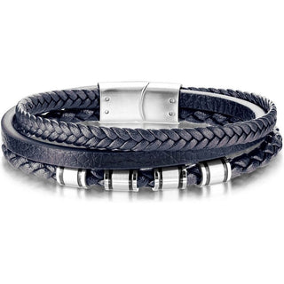 Blu scuro intrecciato Calamita