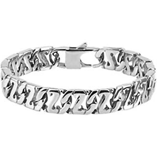 Catena Argento con maglie a Z