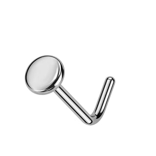 Nasale a L Anello naso a L con disco piatto