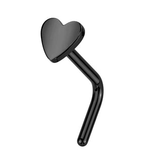 Nasale a L Anello naso a L con cuore piatto
