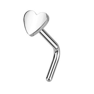 Nasale a L Anello naso a L con cuore piatto