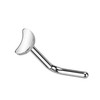Nasale a L Anello naso a L con mezzauna piatta