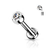 Argento/Trasparente