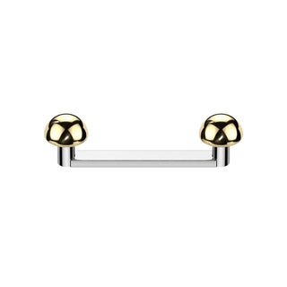 Barbell Surface Barra piatta con semisfere Filettatura Interna