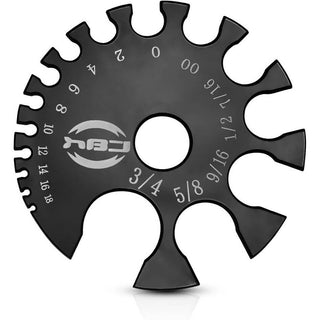 Acrilico Ruota di Misurazione in Acrilico Nero