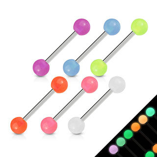 Barbell Luminescente al buio, 6 pezzi