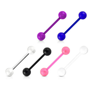 Barbell Sfera acrilico reagente agli UV, 6 pezzi