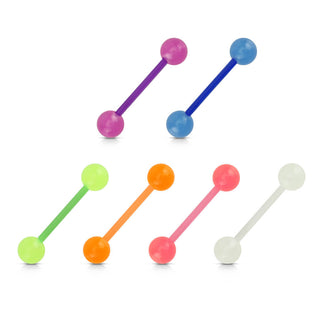 Barbell Luminescente al buio, 6 pezzi