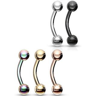 Piercing Sopracciglio Sfera, 5 pezzi