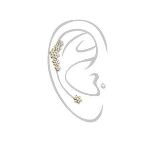 Labret Set Zircone, 3 pezzi