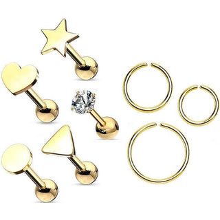 Value Pack Set anello Barbell pieghevole, 8 pezzi
