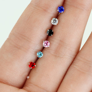 Stud Nasale Zirconi, 7 pezzi