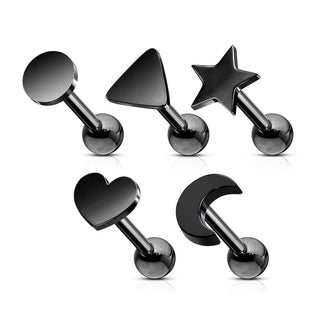 Barbell Argento, 5 pezzi