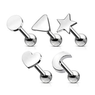 Barbell Argento, 5 pezzi