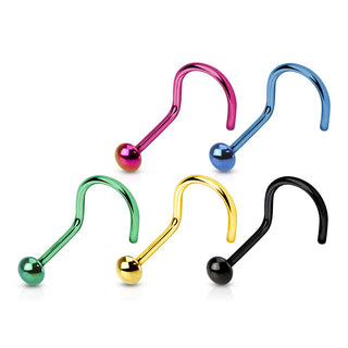 Screw Nasale Semisfera, 5 pezzi