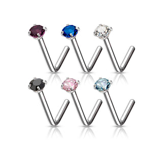 Nasale a L Zircone tondo, 6 pezzi