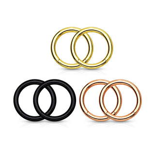 Anello Piercing Mix Segment, 3 pezzi