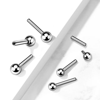 Titanio Barra con Sfera Filettatura Interna
