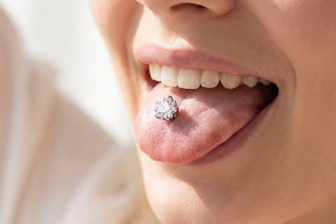 Piercing Lingua Stella