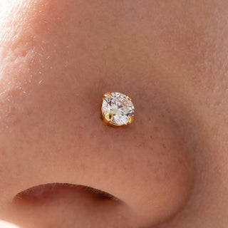 Stone Nose Piercings – selection on linen