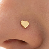Piercing naso oro