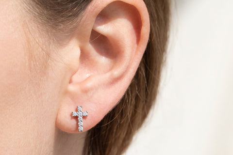 Piercing Orecchio Croce