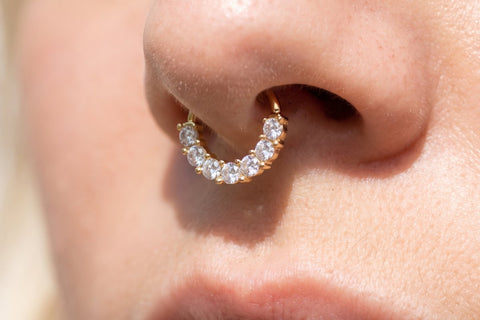 Piercing Septum Dorato