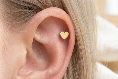Piercing Orecchio Cuore