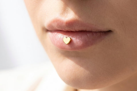 Piercing Labbro Cuore