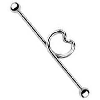 Barbell Industrial Cuore d´argento