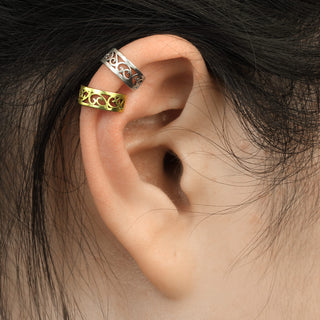 Earcuff Ear cuff cuore Pieghevole