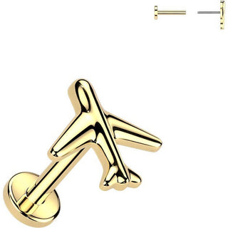 Titanium airplane Push-In