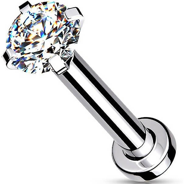 PEAKLINK Piercing Per Capezzolo Con Filettatura Interna, 14 G, In - Foto 6