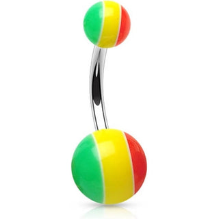 Belly Button Piercing Acrylic Rasterfari Ball