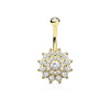 Belly Button Piercing Dahlia Zirconia