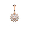 Belly Button Piercing Dahlia Zirconia