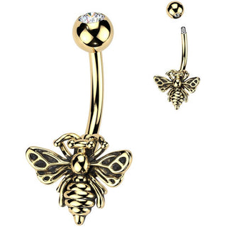 Belly Button Piercing bee