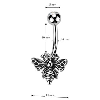 Belly Button Piercing bee