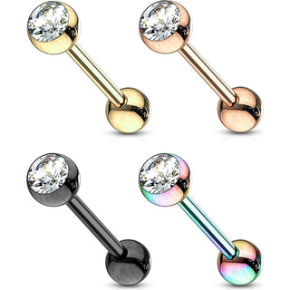 Barbell Ball Zirconia , 8 pieces