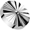 Titanium Top top round diamond cut Internally Threaded