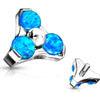 Titanium Top Top Triangle Zirconia Internally Threaded