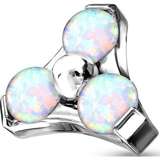 Titanium Top Top Triangle Zirconia Internally Threaded
