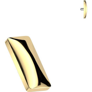 Titanium Top top rectangle Internally Threaded