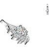 Titanium top angel wing zirconia Internally Threaded